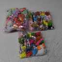 72 Pack Mini Stuffed Animal, Assorted Plush Toy (Dinosaur, Zoo, Ocean), Party Favors for Kid, Perfect for Claw Machine Filler, Goody Bag Stuffers, Keychain, Carnival Prizes, Classroom Reward Gift Bulk