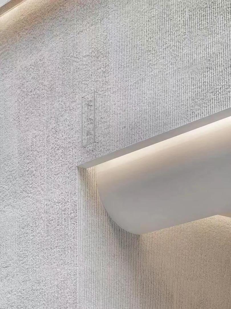 3D Stone Wall Panels Soft Textured Concrete Realistic 3D Texture, Waterproof & Fireproof Exterior and Interior White Wall Tile for Home Dcor(White), 47.24 inches x 23.62 inches