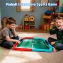Foosball Table Soccer Board Game for KidsFinger Foosball Pinball Interactive Toys,Interactive Board Games Gift for 3 4 5 6 7 8-12 Year Old Kids Boys Girls