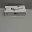 NearMoon Bathroom Toilet Paper Holder, Premium SUS304 Stainless Steel Rustproof Wall Mounted Toilet Roll Holder for Bathroom, Kitchen (1 Pack, Matte Black)