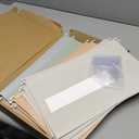 SUNEE 25 Count Hanging File Folders, Pastel Colors, Hanging File Folders Letter Size, Hanging Folders with 1/5-cut Tabs, Designed for Bulky Files, Filing Cabinets, Medical Charts