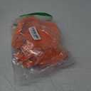 Favnac Women's Deep V Neck One Piece Swimsuit Sexy Cut Out Bathing Suit O-Ring Swimwear Orange Medium