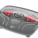 Homedics Vibration Foot Massager – Heated Portable Foot Massager Machine, Soothing Heat with Multi-Point Sensations and Toe-Touch Control