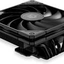 ID-COOLING IS-67-XT Black 67mm Height Low Profile CPU Cooler 6 Heatpipes CPU Air Cooler for HTPCs, ITX, and Small Form Factor Builds, 120x15mm Slim Fan, Support Intel LGA1700/1200/115X, AMD AM5/AM4