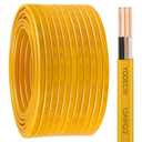 12/2 NM-B Wire with Ground - 250FT 12 Gauge Non-Metallic Sheathed Cable Pure Copper 12 AWG 2 Conductor Residential Indoor Wire for Outlets, Switches and Other Loads etc.