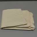 Thread Spread 100% Egyptian Cotton Pillow Cases Queen Size Set of 2 - Luxury 600 Series Bliss Collection Queen Pillow Cases (Ivory Stripe), Soft Cooling Hotel Cotton Pillowcases, Sateen Finish