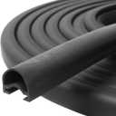 RV Slide Out Seal 1 * 15/16 Inch * 35' D-Seal Wiper Weather Stripping 018-312-EKD Replacement for RV Camper Slide out System Black Rubber