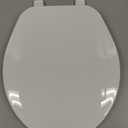 Bemis 70 Durable Plastic Toilet Seat, Round, White
