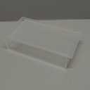 Honeydak Acrylic Mahjong Case - Empty Transparent American Mahjong Game Case Storage Box for Tiles Home Travel Accessories, 9.1" x 4.9" x 2.3" - Tiles Not Included(Clear)