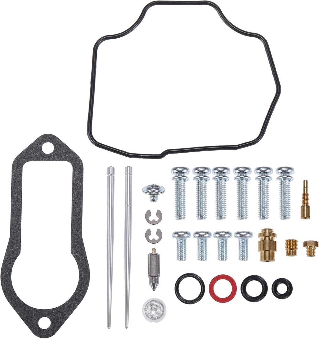 X AUTOHAUX 1 Set Carburetor Repair Rebuild Repair Parts Replacement for Yamaha XT350 1985-2000