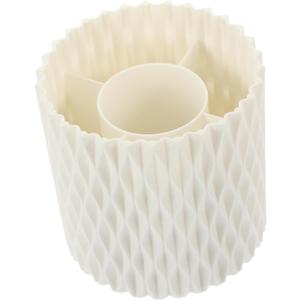 Rotating Makeup Brush Bucket Large Capacity Cosmetic Brush Organizer Holder