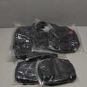 Car Seat Backrest Organizer with 5 Removable Molle Medical, Phone and Executive Organizers Tactical moll car panel organizer for cars, trucks, Ford Jeeps, Black