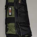 Heavy Duty Tool Bag 16-Inch - 19 Pockets Tool Organizer, Portable Electrician Toolbox W/Soft Handle, Gifts for Him Men Husband Boyfriend Mechanic Engineer Valentines Day, Wide Mouth Tool Box Storage