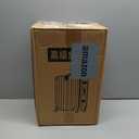 Sanwuta 4 Pcs Kids Luggage Set Kids Backpack Travel Rolling Suitcase with Wheels U-shape Pillow Childrens Gift for Girls Boys(17 Inch,Rainbow Style,Pink)