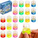 32 Pack Mini Finger Basketball Toys, Fun Handheld Basketball Shooting Games Desktop Fidget Game, Party Favors Decorations Classroom Rewards Carnival Prizes for Kids