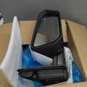 Right Passenger Side Mirror Compatible With 2018 2019 2020 2021 2022 2023 2024 Chevy Equinox GMC Terrain With Power Glass Heated Turn Signal Blind Spot White Replaces#84225387(8 Pins)