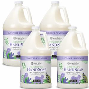 Ginger Lily Farms Botanicals Hand Soap, 128oz/4pk, Lavender Chamomile