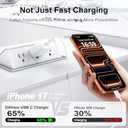 iPhone 17 16 15 Charger Fast Charging,30W USB C Charger Type C Charger Phone Chargers iPhone&10 Ft Long USB C to C Cable Fast Charging Cord for iPhone 17 Air/17 Pro/17 Pro Max/16 15 Pro Max Plus,iPad (White)