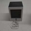 Portable Air Conditioners, Evaporative Air Cooler with 3 Wind Speeds 3 Timers Touch Screen Small Desktop Cooling Fan, Personal Mini Air Cooler for Home Room Camping Car Office (White)