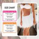 BOMAROLAN Women's Adult Tutu Skirts Classic 5 Layers Plus Size Tulle Ballet Skirts for Women Halloween Costume (White, L)