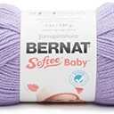 Bernat Softee Baby Yarn, 5 oz, Lavender, 1 Ball