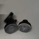 Suction Cup Hooks for Shower, Removable Towel Hooks for Bathroom Window Glass Door Wall, Bath Robe Looafh Hook for Hanging - 4 Pack, Black