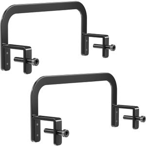 2 x 2 Pcs Metal Mattress Stopper Bars  Adjustable Anti-Slip Grippers for Bed Frame  Prevent Mattress from Sliding or Shifting