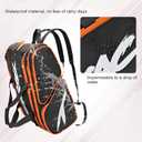 TILDOSAC Pickleball Bag - Large Paddle Bag for 4 Paddles & Accessories - Fence Hook, Extra Pockets, Shoe Compartment