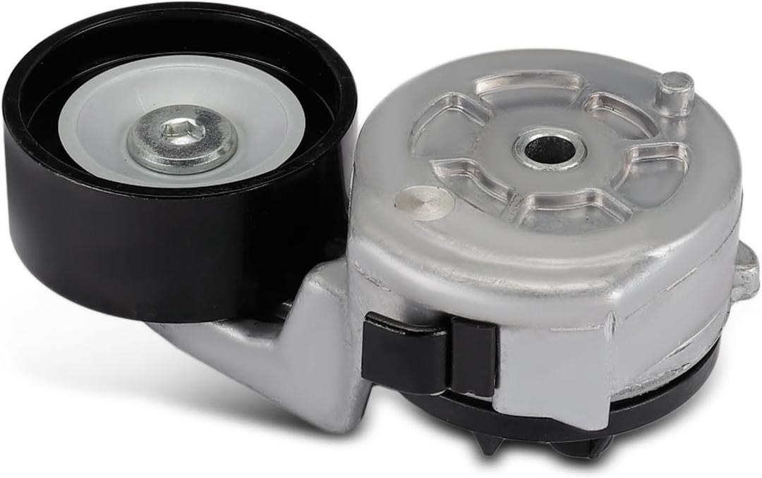 A-Premium Belt Tensioner Assembly with Pulley Compatible with Dodge Models - Ram 2500/Ram 3500 1994-2002, D250/D350/W250/W350 1989-1993, 5.9L, Fit Diesel Only, Replace# 3912254, 4429254