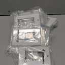 VCE Brush Wall Plate 10-Pack, Cable Pass Through Insert for Wires, Single Gang Cable Access Strap, Wall Socket for HDTV, HDMI, Home Theater Systems, White