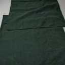 MIULEE Pack of 2 Dark Green Decorative Pillow Covers 26x26 Inch Soft Chenille Luxurious Couch Throw Pillows Farmhouse Cushion Covers Euro Shams with Elegant Design for Sofa Bedroom Home Decor