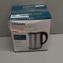 Cosori Electric Kettle, No Plastic Inner Lid, Filter & Spout, Stainless Steel Tea Kettle, Automatic Shut Off & Boil-Dry Protection, Durable Tea Kettle Boiler & Heater, 1.5L/1500W, Silver