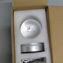 Movdyka 3D Crystal Ball Hummingbird Gifts for Women Men Glass Humming Bird Ornament Animals Figurine Home Decor with Colorful LED Base for Hummingbird Nature Lovers on Birthday Christmas- 3.15"/8CM