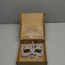 Bling Rhinestone Masquerade Mask For Women Ball Costume Crystal Face Mask Carnival Jewelry