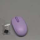 TECKNET Bluetooth Wireless Mouse (BT5.0/3.0 & 2.4G) Silent Click Compact and Portable USB Cordless Optical Computer Mice,Bluetooth Mouse for Laptop Computer Notebook PC,Purple