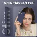 Magnetic for iPhone 16 Plus Case, Compatible with Magsafe, Suction Cup Phone Mount - 2 Screen Protectors - Camera Lens Protector, Silicone Shockproof Protective Phone Cover 6.7", Midnight Blue