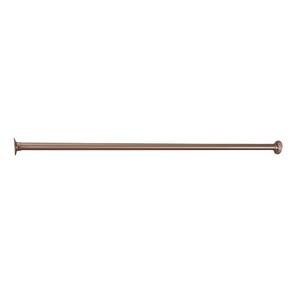 60 in. Straight Shower Rod in Brushed Nickel 4100-60-SN