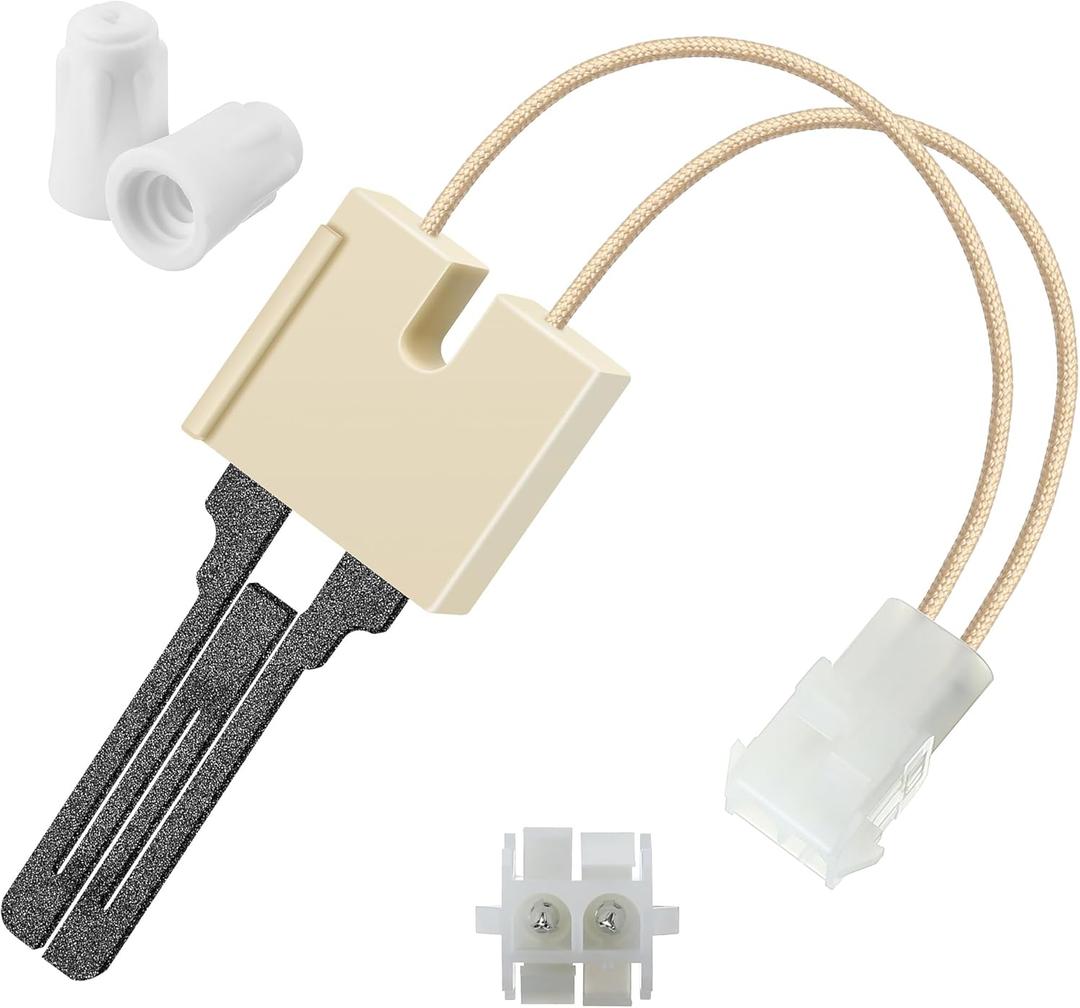 Dreyoo Furnace Ignitor Replacement, Furnace Hot Surface Ignitor Direct Replacement Compatible with Coleman Evcon York Luxaire S1-02535325000, 025-32626-000 (1 Pcs)