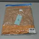 WIHOLL Womens Fall Fashion 2025 Long Sleeve Shirts Color Block Knitted Ribbed Tunic Tops Casual Loose Fit Trendy (L)