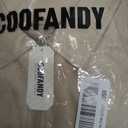 COOFANDY Mens Suede Jacket Casual Stylish Leather Bomber Jacket Lightweight (Brown, XXL)