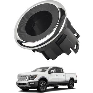 Engine Ignition Switch Start-Stop Button Ring Compatible with 2013-2018 Nissan Altima 2016-2020 Titan 2016-2020 Maxima 2013-2020 Pathfinder 2011-2013 BMW X3 (F25) Replaces 285903JA0A