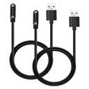 Xininyia 2-Pack 4pin Magnetic Charging Cable for Sedzofan Y16B Kids Smart Watch Charger USB Charging Cord