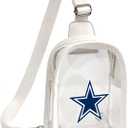Littlearth NFL Clear Mini Sling Bag