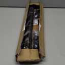 Bronze Curtain Rods for Windows with Brackets,5/8 Inch Diameter Small Curtain Rod Adjustable Set 32 to 90 Inches,Easy Install Drapery Rods