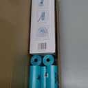 Ginsco 0.8 Gallons Disposable Bags for Mini Car Can, Portable Small Car Garbage Bags, Cars Accessories, Mini Bags, Plastic Bag for Cars/Home/Office (12 Rolls/180 Counts) Blue