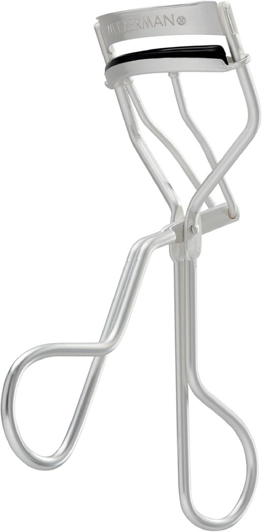 Tweezerman Classic Eyelash Curler with Refill Pads  Makeup Eyelash Tool for All Eye Shapes