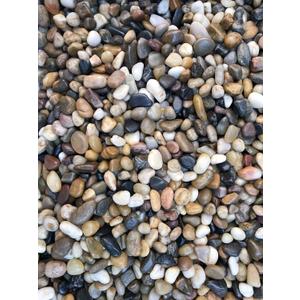 Voulosimi 40 LBS River Rock Stones, Natural Decorative Polished Mixed Pebbles Gravel,Outdoor Decorative Stones for Plant Aquariums, Landscaping, Vase Fillers
