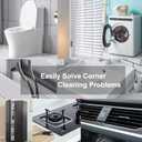 Crevice Cleaning BrushHard-Bristled Grout Brush2024 New Multifunctional Gap Cleaning Brush ToolDead Corners Brushes for Bathroom Kitchen Tiles Window Door Slots3pcs