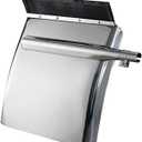 Stainless Steel Quarter Fender Set (24"x24"),Semi Truck.