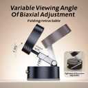 Foldable Vacuum Magnetic car Phone Holder for Magsafe, 360 Rotatable Suction Phone Mount, Strong Suction Cup (A3)